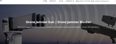 Drone Jammer Gun