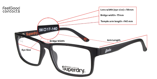 Glasses Frame Size