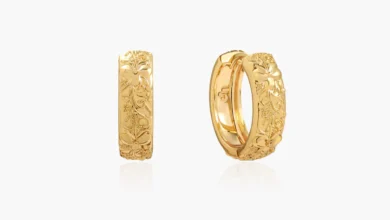 Simple Gold Earrings