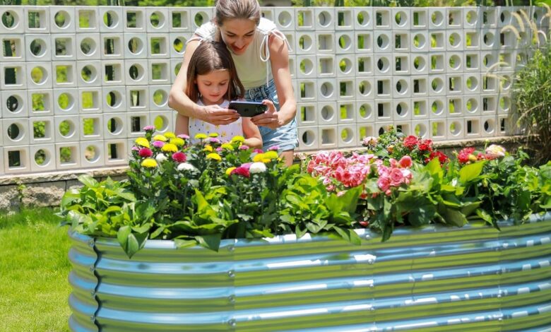 Galvanized Raised Garden Beds