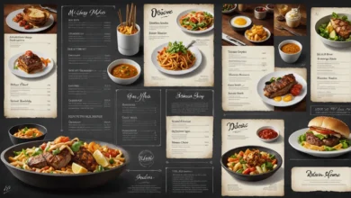 Smart Menu Design for Cafés