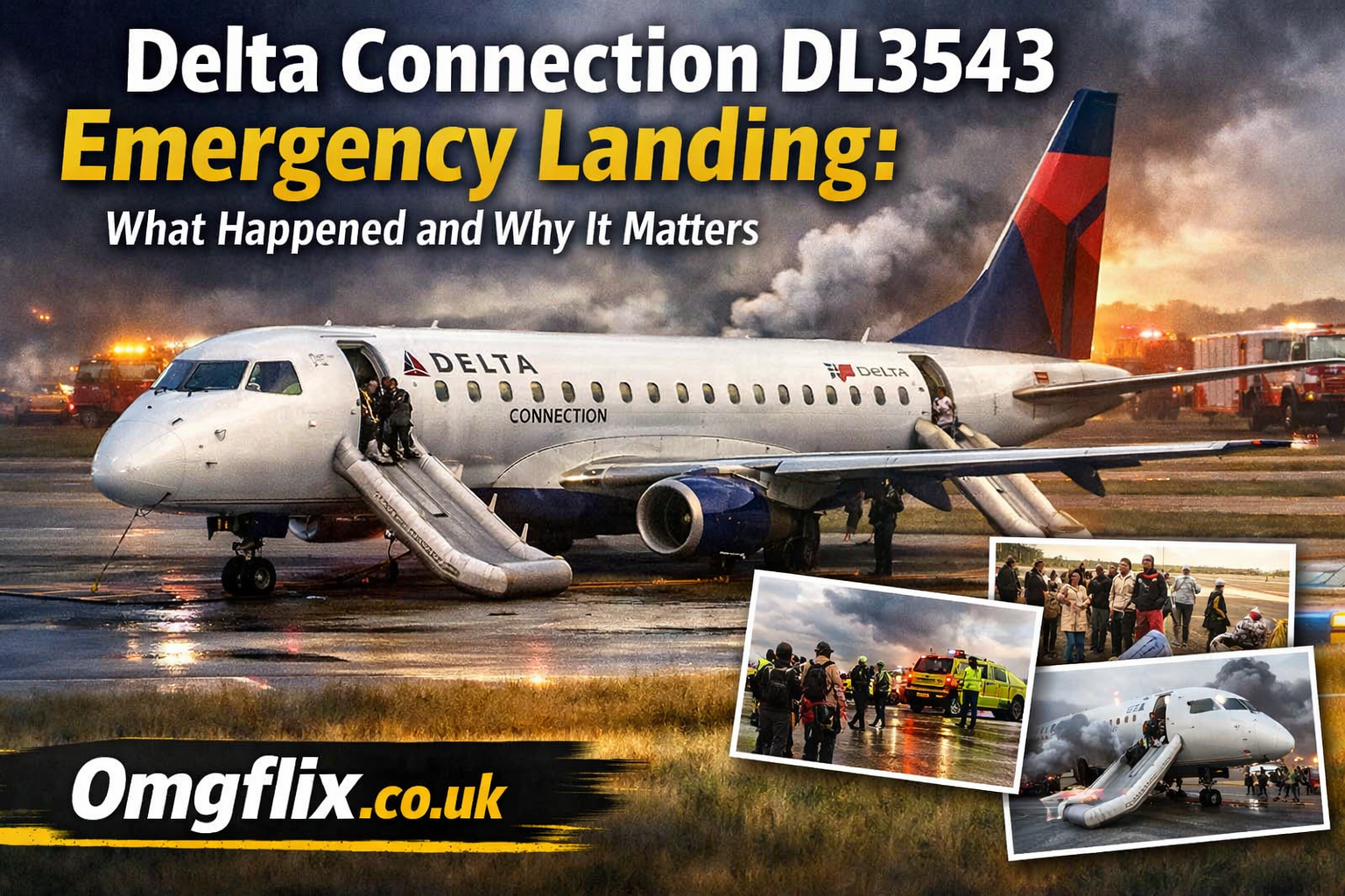 Delta Connection DL3543 Emergency Landing